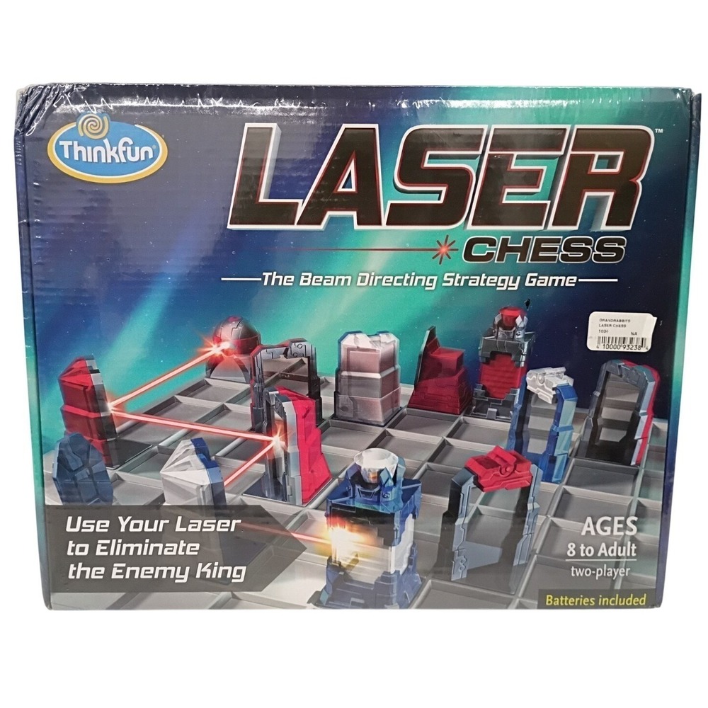 ThinkFun Laser Chess Strategy Board Game Two-Player Ages 8 to Adult
